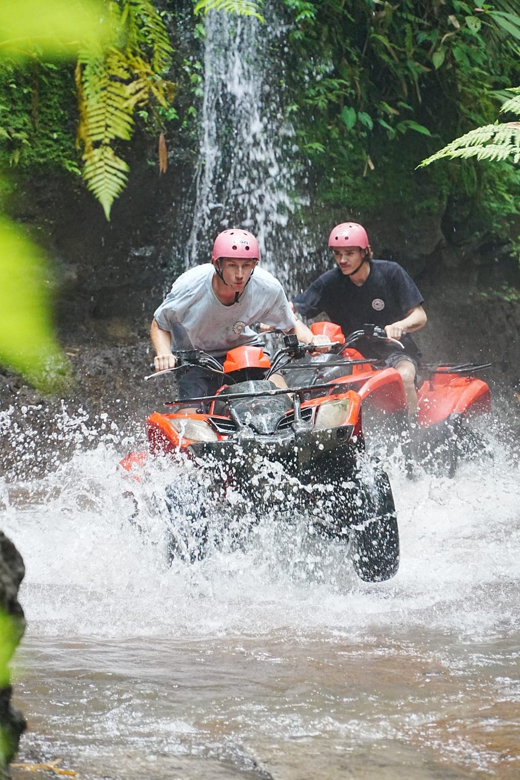 ATV Quad Bike Waterfall Track
