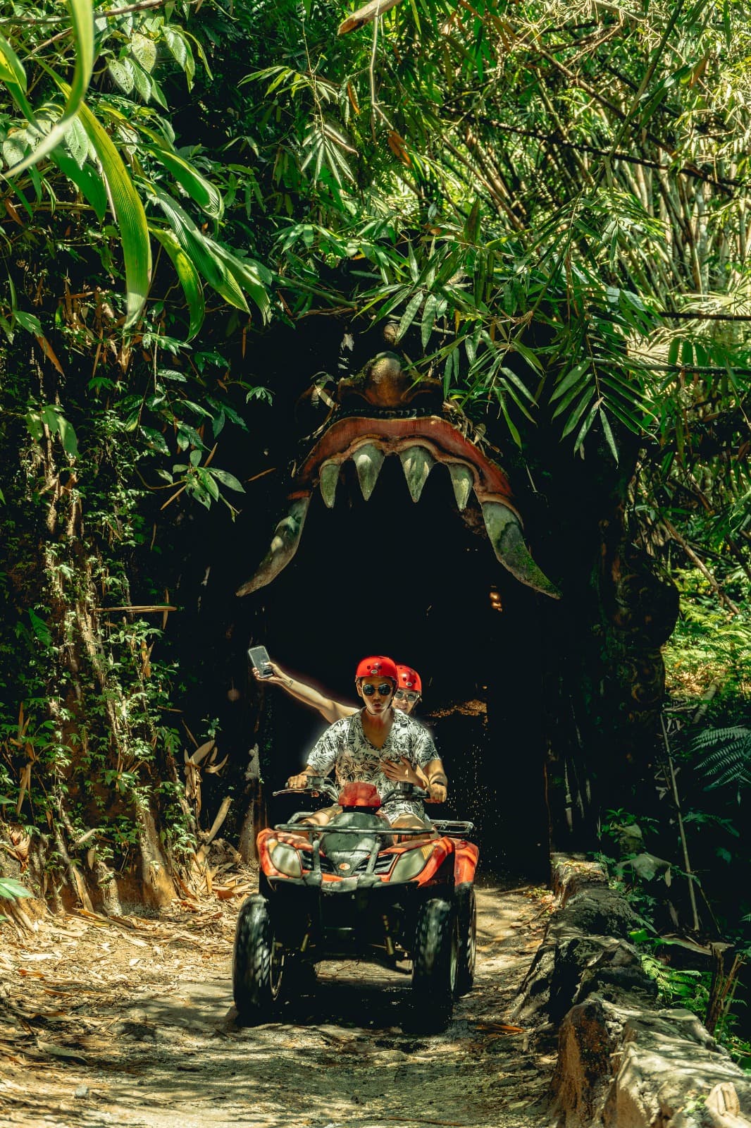 Ubud ATV Quad Bike Trail and Jungle Cave