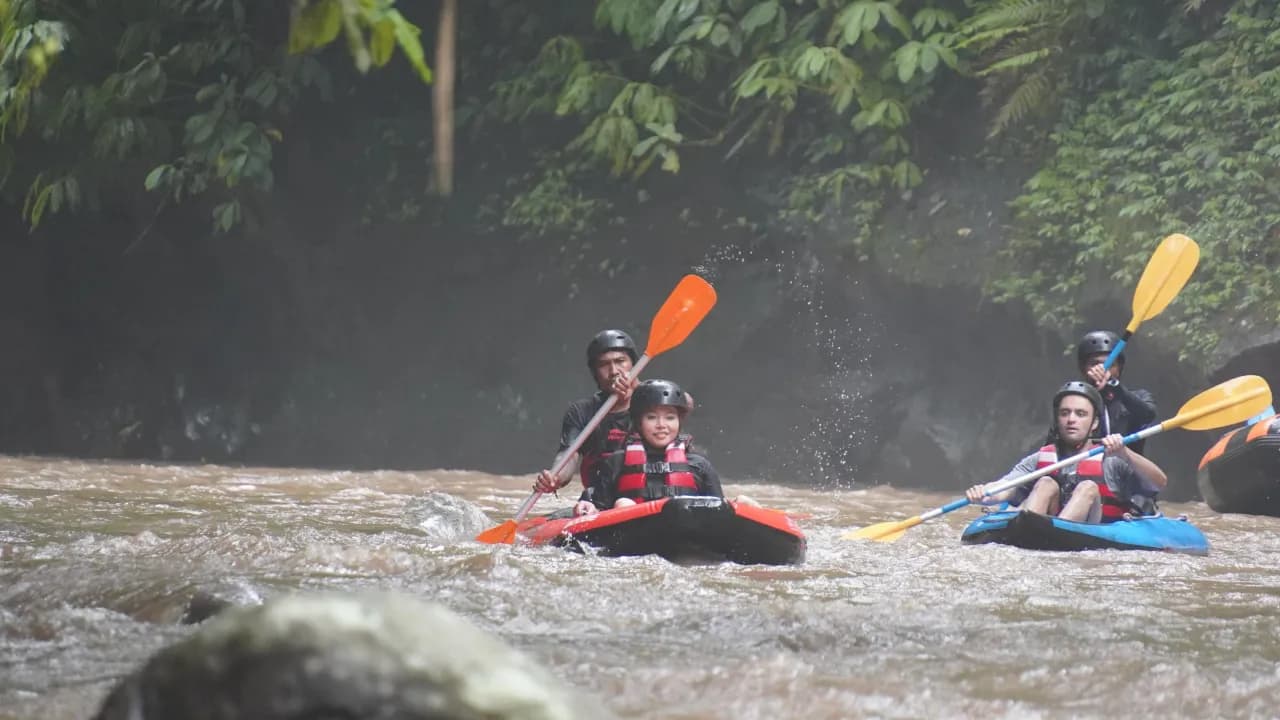 Private Ubud Jungle River Kayaking Expedition - View 4